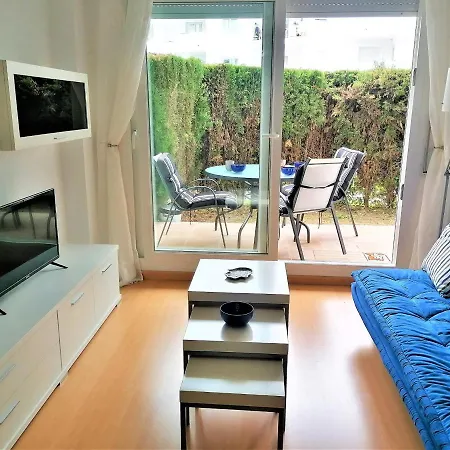 Espacioso En Zona Tranquila Con Piscina Salada Abierta Todo El Ano Y Wifi Gratuito - Es-258-107 公寓