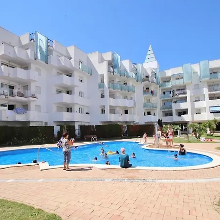 Espacioso En Zona Tranquila Con Piscina Salada Abierta Todo El Ano Y Wifi Gratuito - Es-258-107 * Roses